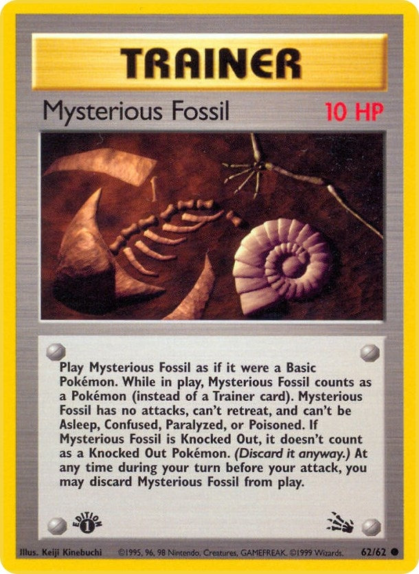 Mysterious Fossil (62/62) (FO)