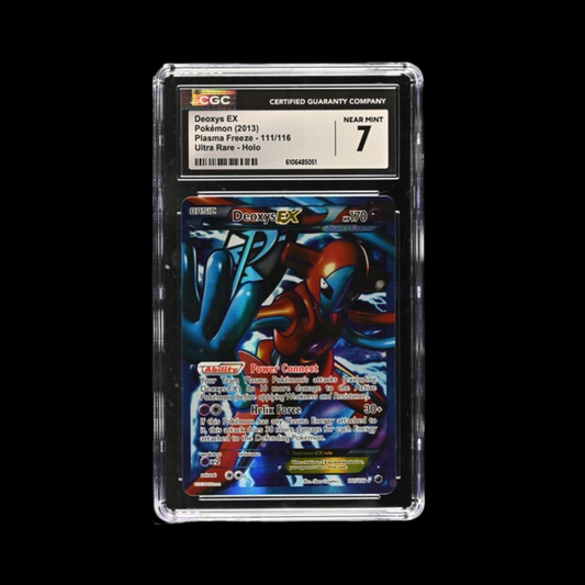 Pokemon Slab Deoxys Holo 111 2013 CGC 7 Nm