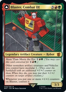 Blaster, Combat DJ (8) (BOT)