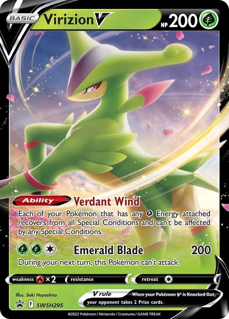 Virizion V - SWSH295 (SWSH295) (SWSD)