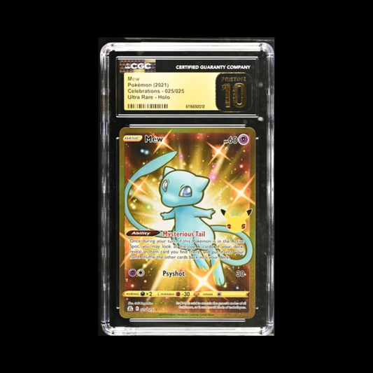 Pokemon Slab Mew 025 CGC Pristine 10 2021