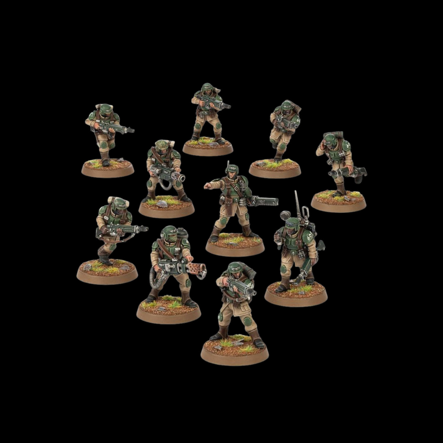Warhammer 40K Astra Militarum Cadian Shock Troops