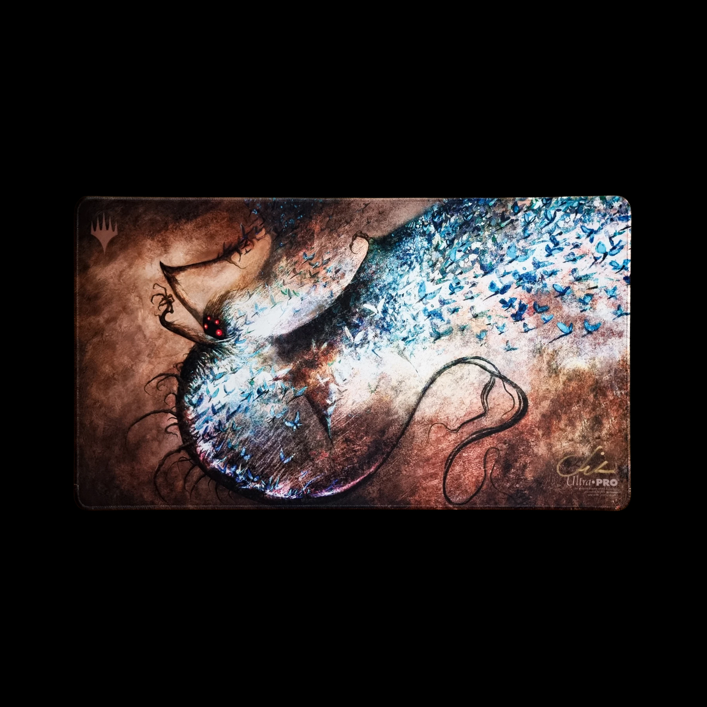 MTG Magic The Gathering Authentic Limited Playmat Signed - Essence Scatter