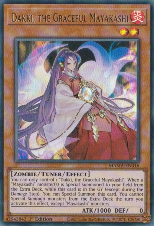 Dakki, the Graceful Mayakashi (MAMA-EN016) (MAMA)