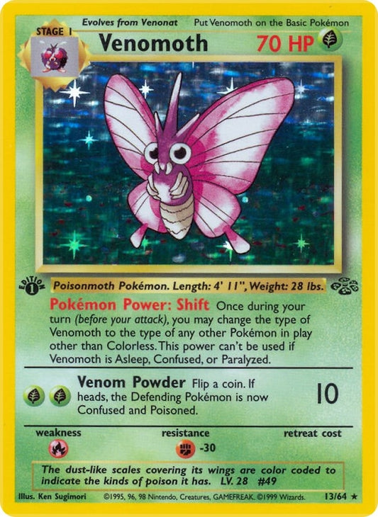 Venomoth (13) (13/64) (JU)