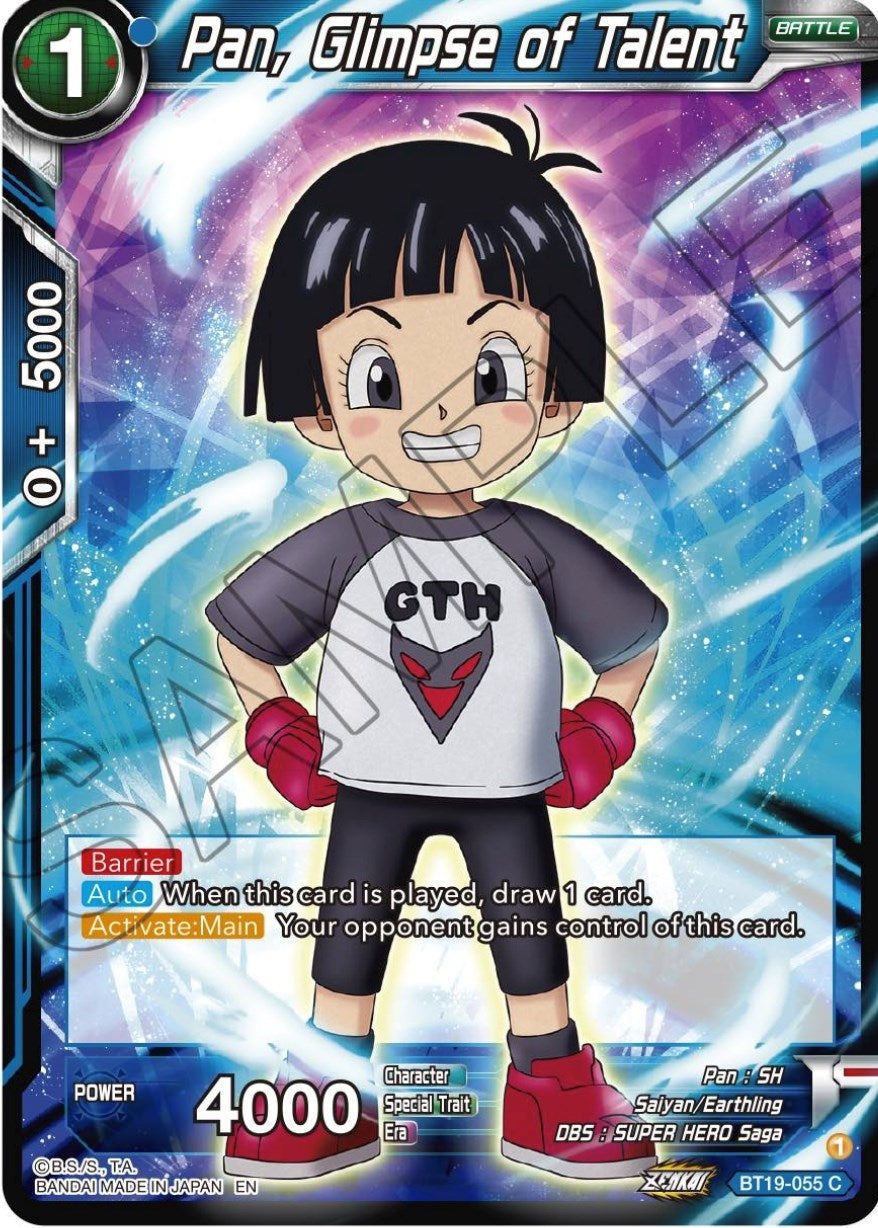 Pan, Glimpse of Talent (BT19-055) (Fighter's Ambition) (DBS-B19)