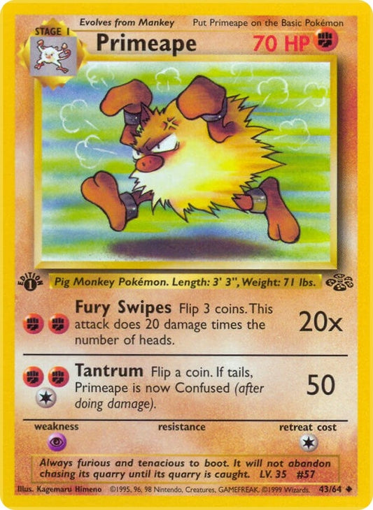 Primeape (43/64) (JU)