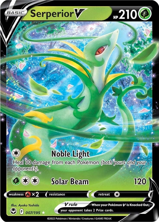 Serperior V (007/195) (SWSH12)