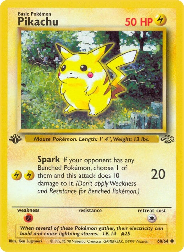 Pikachu (60/64) (JU)