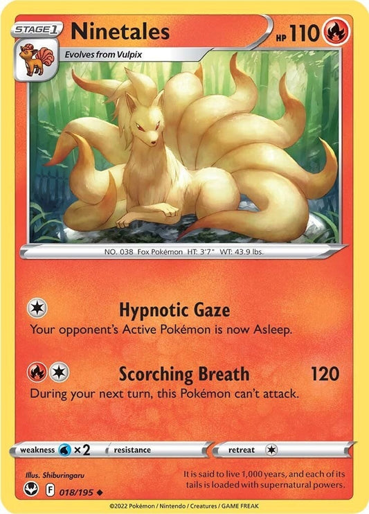 Ninetales (018/195) (SWSH12)