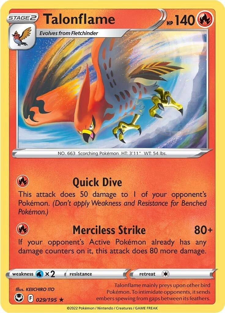 Talonflame (029/195) (SWSH12)