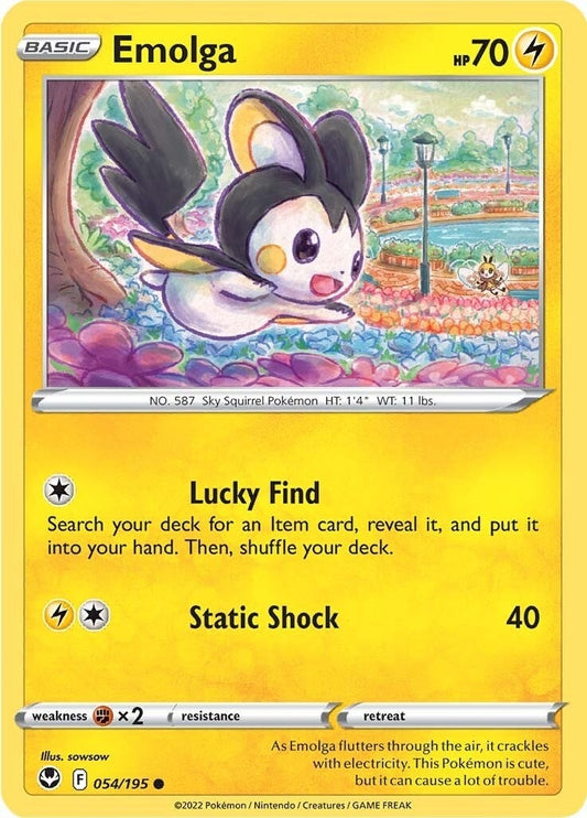 Emolga (054/195) (SWSH12)