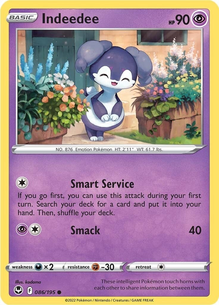 Indeedee (086/195) (SWSH12)