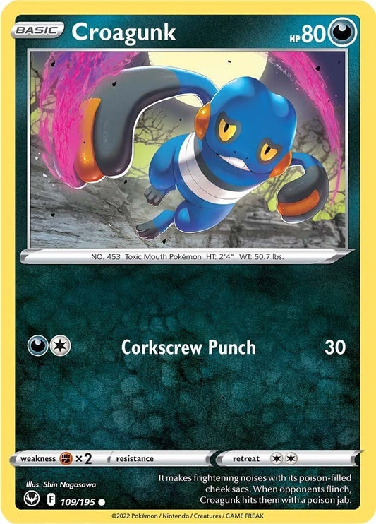 Croagunk (109/195) (SWSH12)