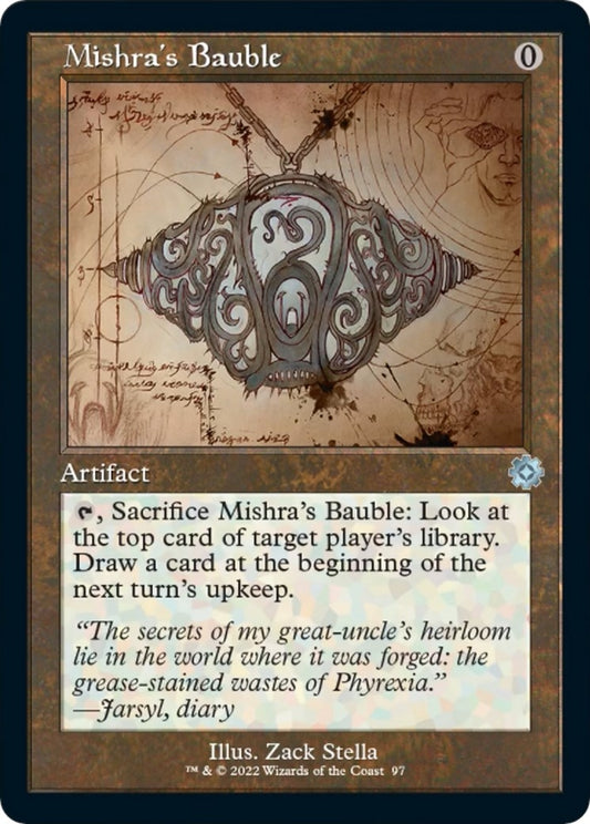Mishra's Bauble (Schematic) (97) (BRR)