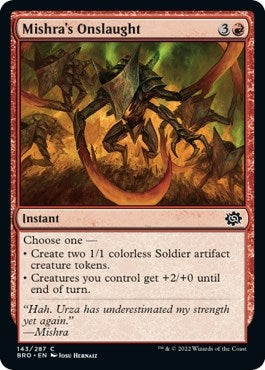 Mishra's Onslaught (143) (BRO)
