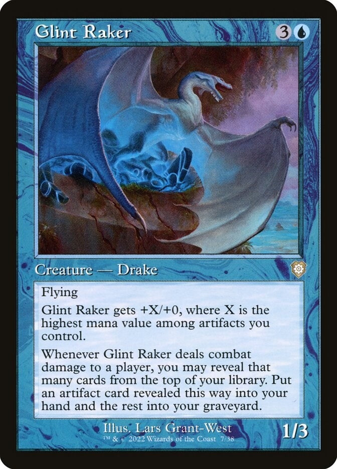 Glint Raker (Retro Frame) (7) (BRC)