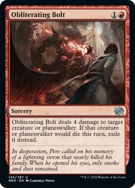 Obliterating Bolt (145) (BRO)