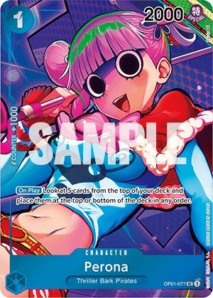 Perona (Box Topper) (OP01-077) (OP01)