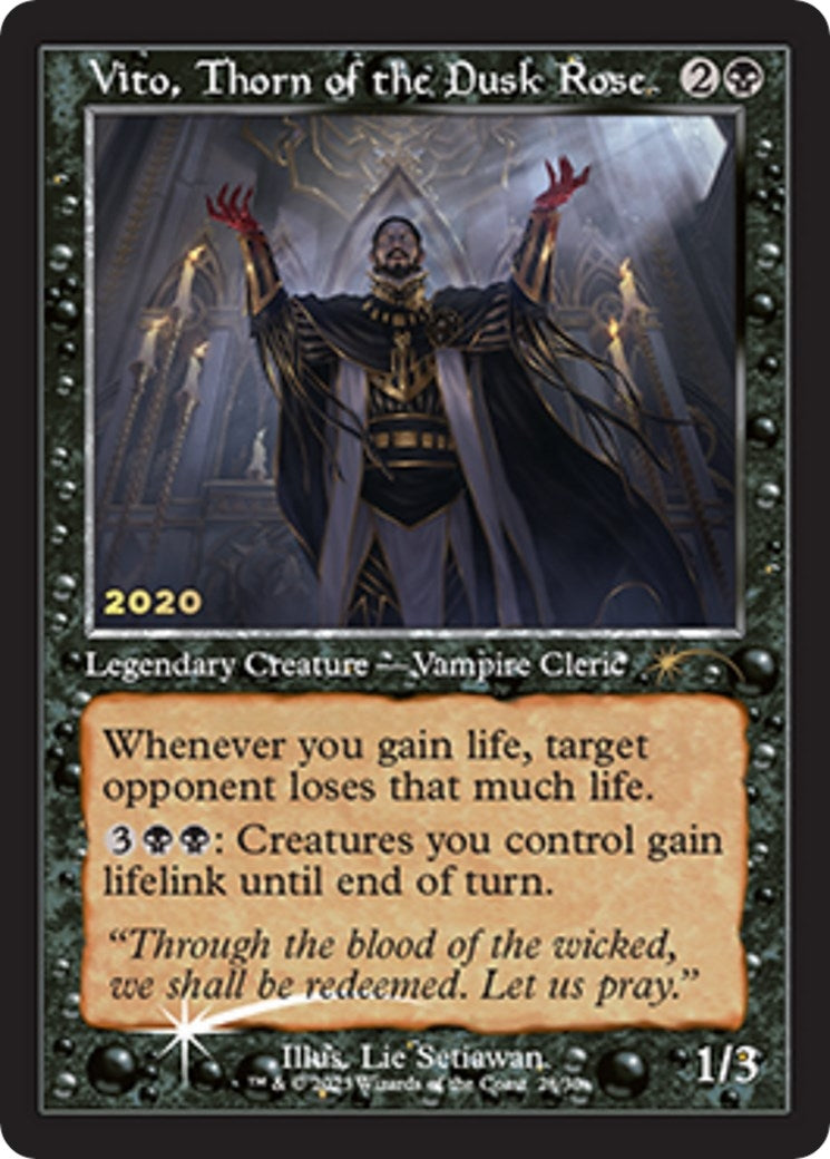 Vito, Thorn of the Dusk Rose (28) (30A-P)