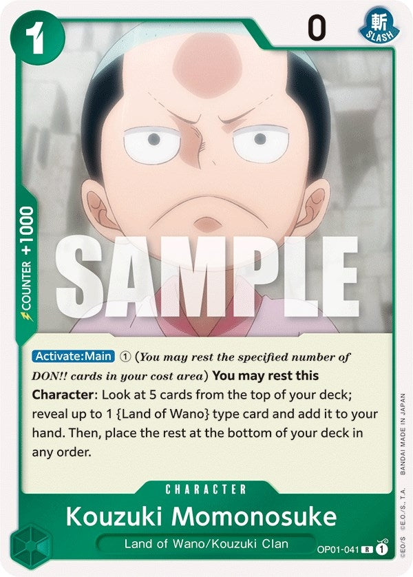 Kouzuki Momonosuke (OP01-041) (OP01)