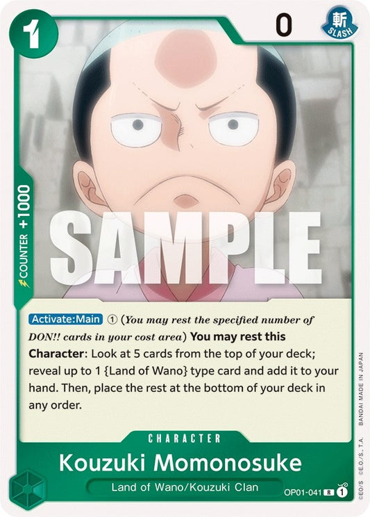 Kouzuki Momonosuke (OP01-041) (OP01)