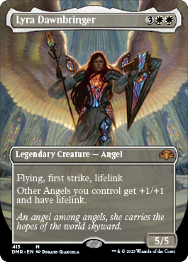 Lyra Dawnbringer (Borderless) (413) (DMR)