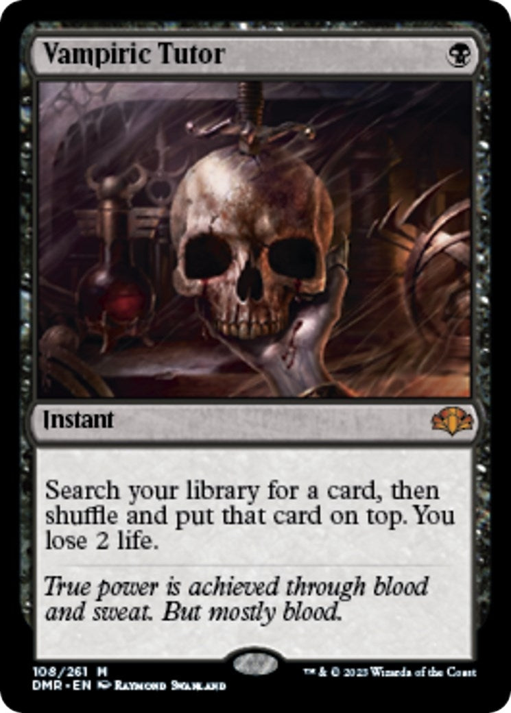 Vampiric Tutor (108) (Dominaria Remastered) (DMR)
