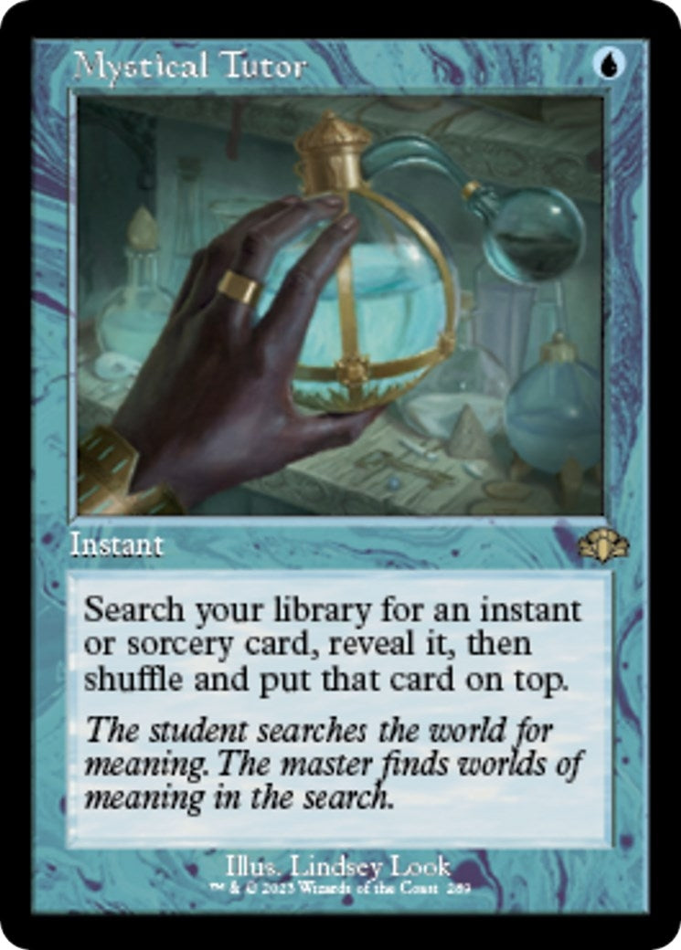 Mystical Tutor (Retro Frame) (289) (Dominaria Remastered) (DMR)