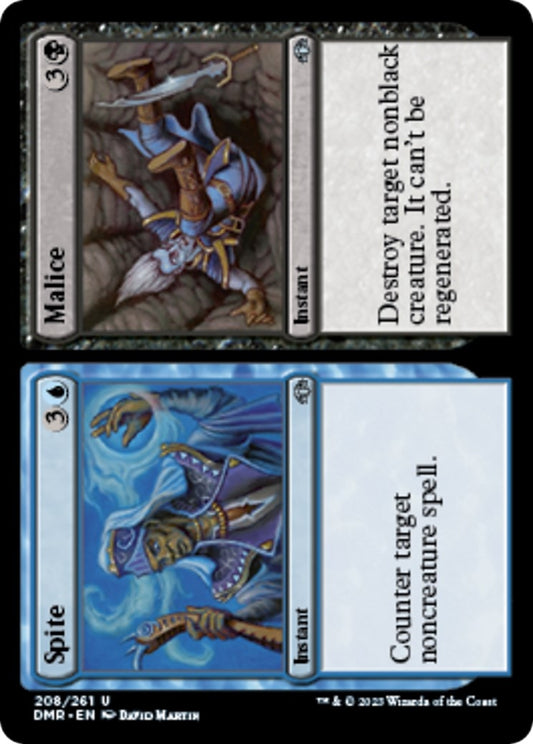 Spite // Malice (208) (Dominaria Remastered) (DMR)