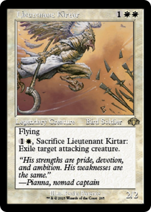 Lieutenant Kirtar (Retro Frame) (265) (DMR)