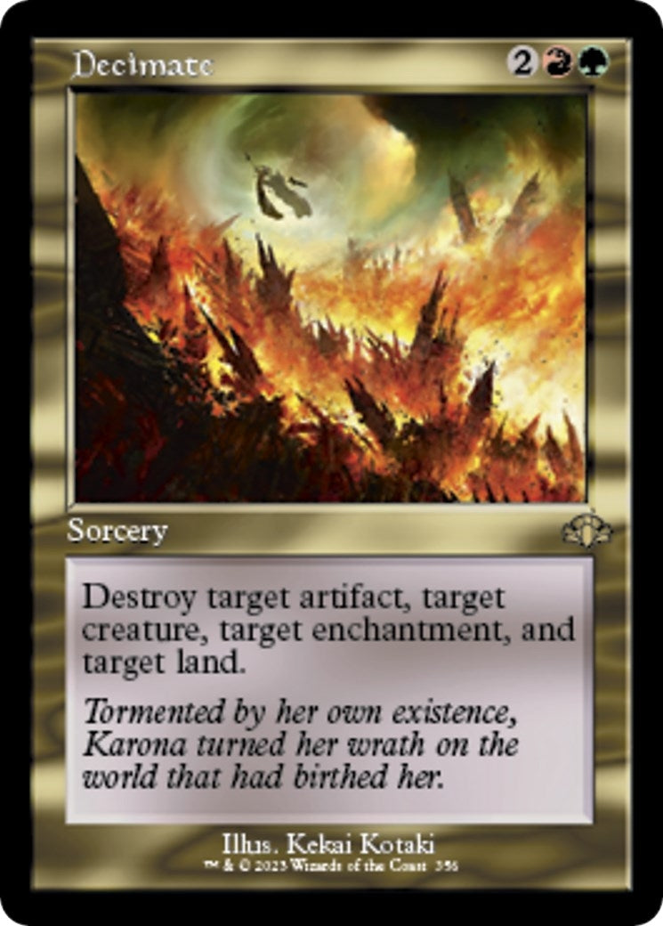 Decimate (Retro Frame) (356) (DMR)