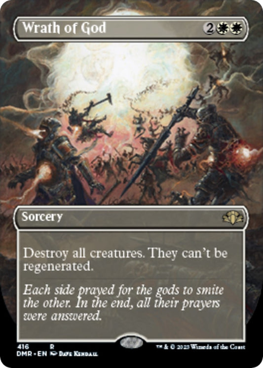 Wrath of God (Borderless) (416) (DMR)