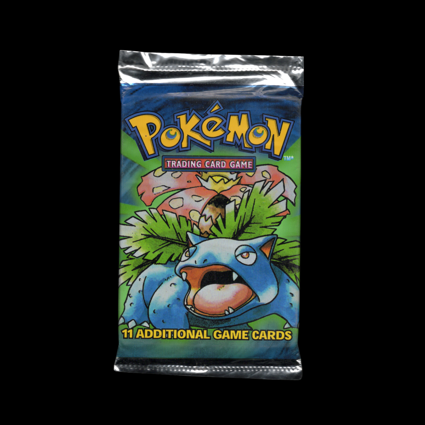 Pokemon Venusaur Base Set Unlimited Booster Pack 1999