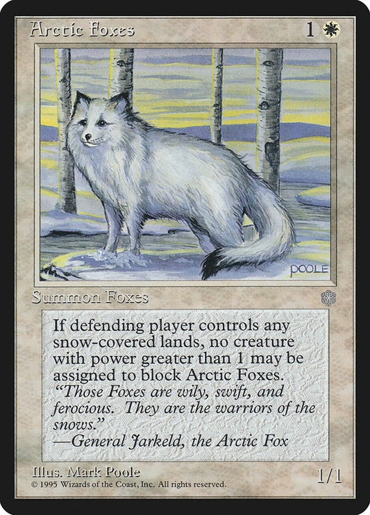 Arctic Foxes (ICE)