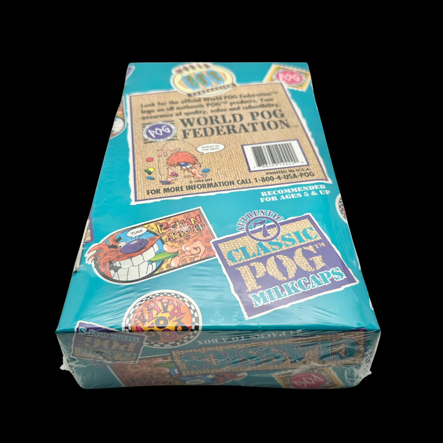 Classics Pogs Authentic 7 Booster Box 1994