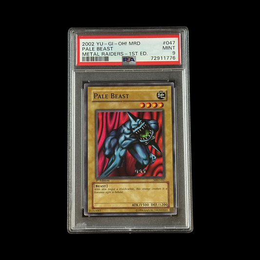 Yu-Gi-Oh! Slab Pale Beast Metal Raiders 1st Edition MRD-047 PSA 9 Mint 2002
