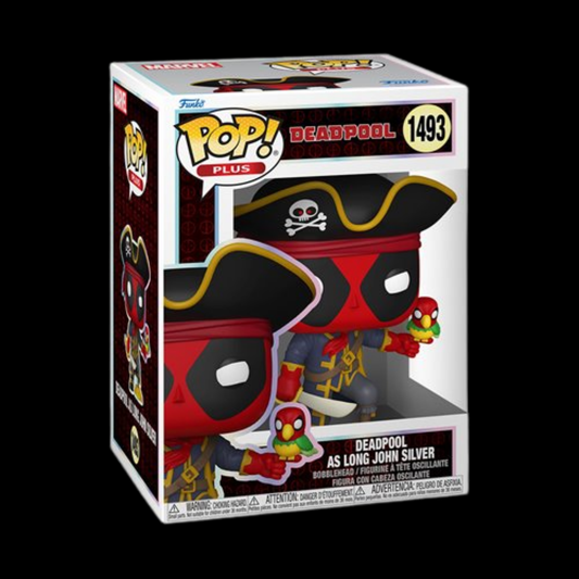 Deadpool Literary Classics Deadpool as Long John Silver Funko Pop! Vinyl Figure Plus #1493