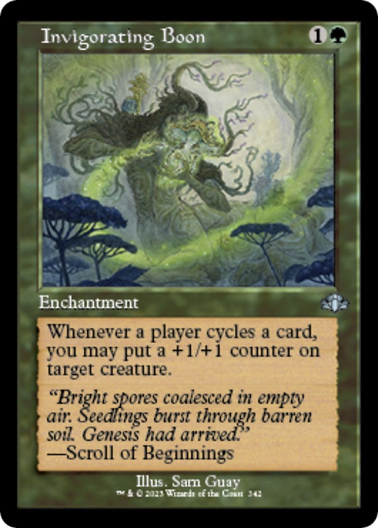 Invigorating Boon (Retro Frame) (342) (Dominaria Remastered) (DMR)