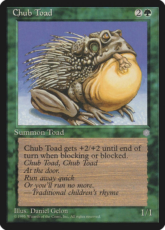 Chub Toad (ICE)