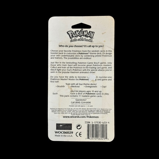 Pokemon Venusaur Base Set Unlimited Blister Pack 1999