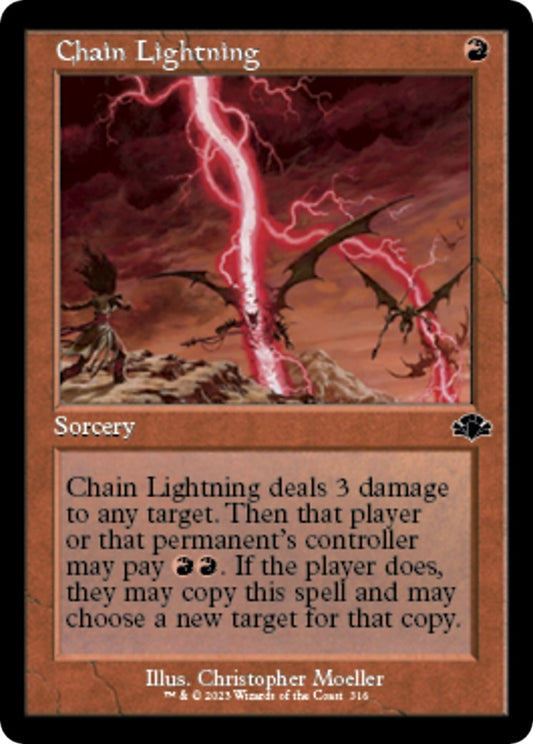 Chain Lightning (Retro Frame) (316) (DMR)