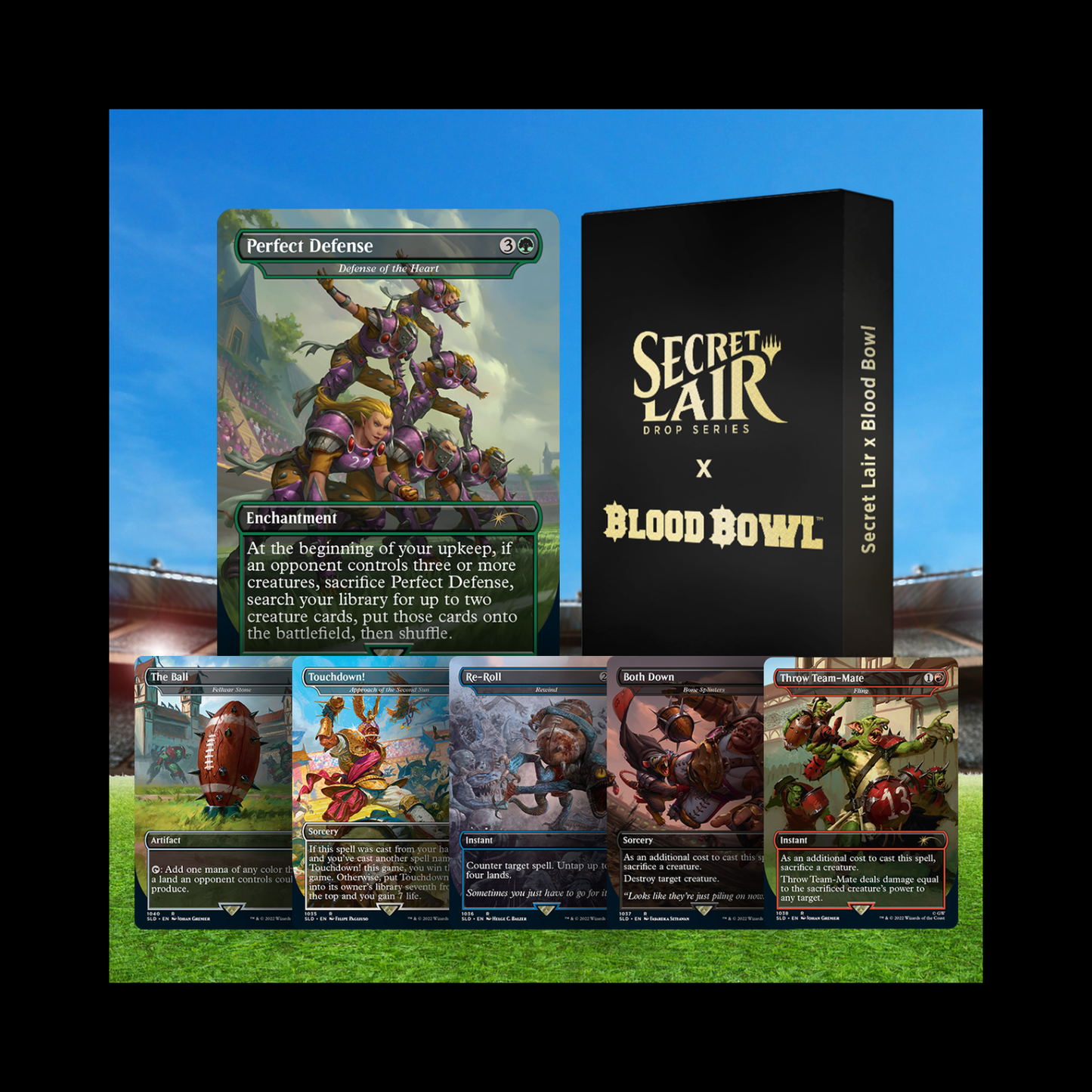 MTG Magic The Gathering Secret Lair Blood Bowl Sealed