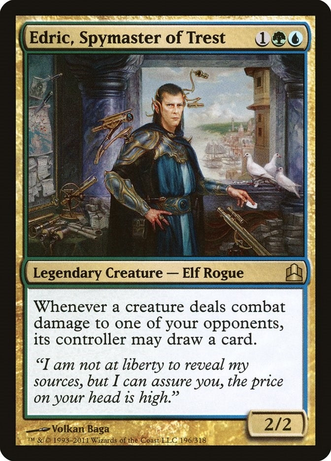 Edric, Spymaster of Trest (196) (CMD)