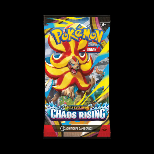 Pokemon Mega Evolution Chaos Rising Booster Pack