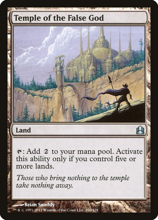 Temple of the False God (290) (CMD)