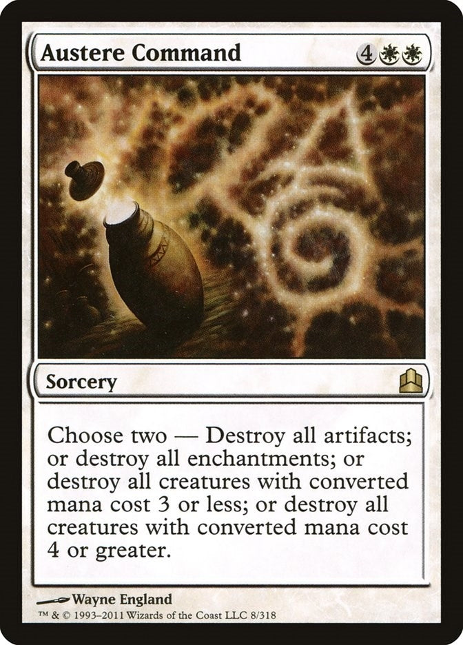Austere Command (8) (CMD)