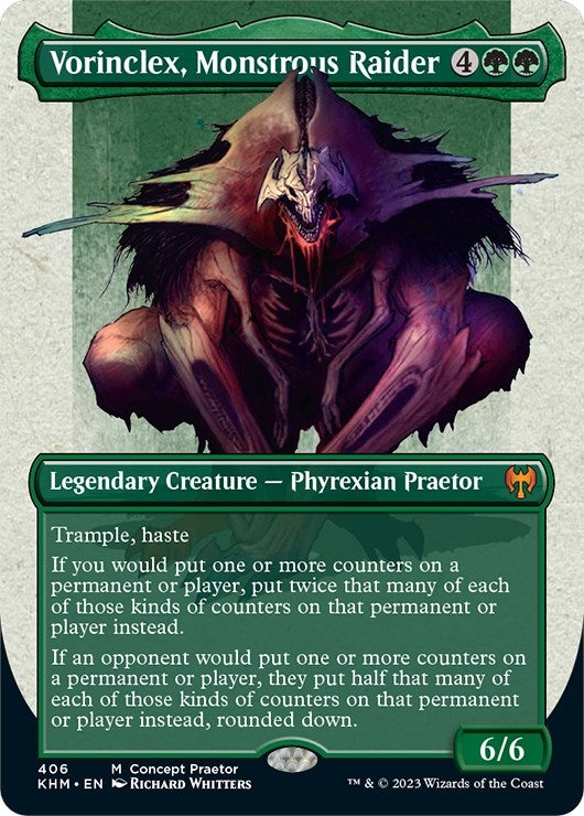 Vorinclex, Monstrous Raider (Concept Praetor) (406) (ONE)