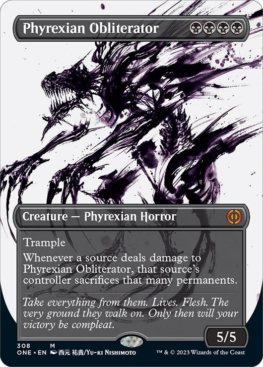 Phyrexian Obliterator (Showcase) (308) (ONE)