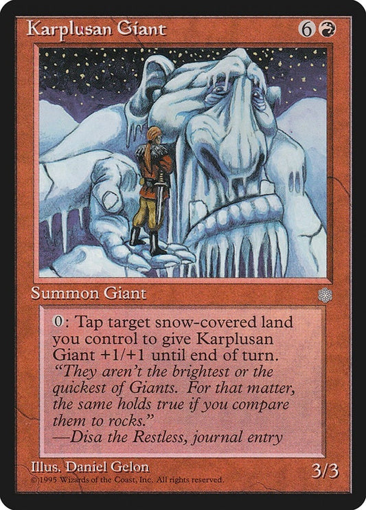 Karplusan Giant (ICE)